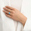 Bigli Mini Sweety Turquoise Ring