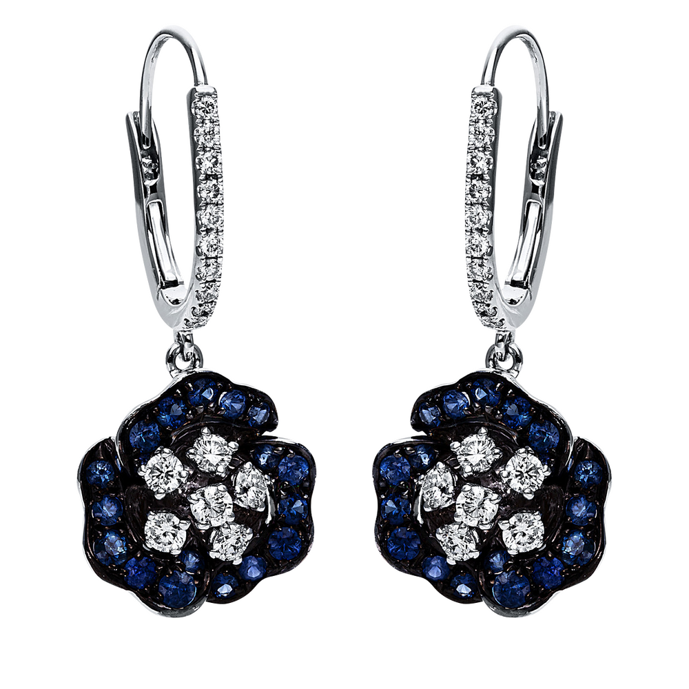 Brogle Selection Royal earrings with sapphires