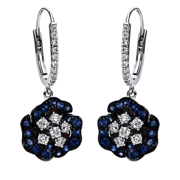 Brogle Selection Royal earrings with sapphires