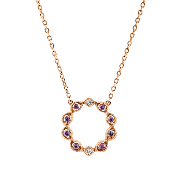 Brogle Classic Kette mit Saphiranhänger