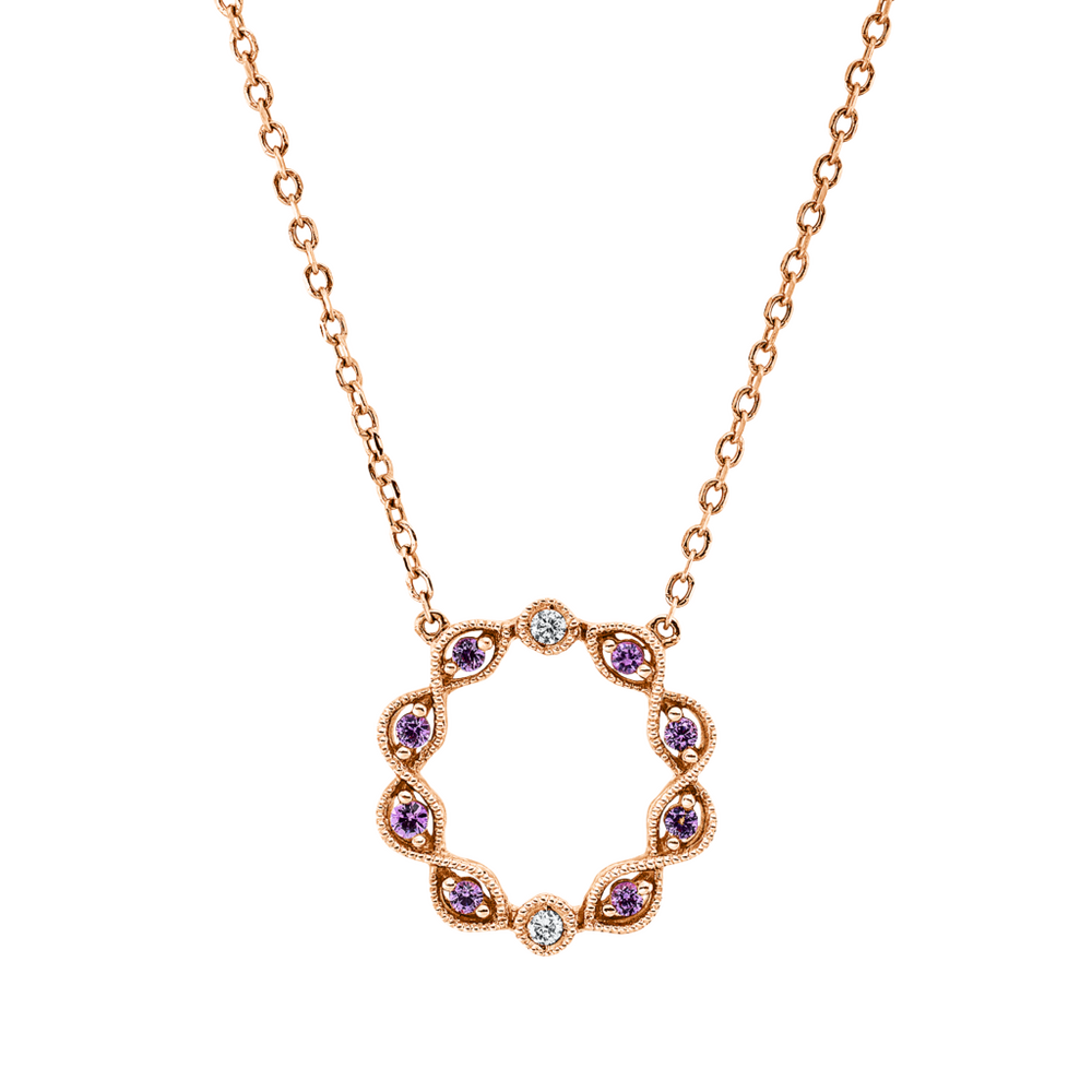 Brogle Classic necklace with sapphire pendant Brogle Classic necklace with sapphire pendant