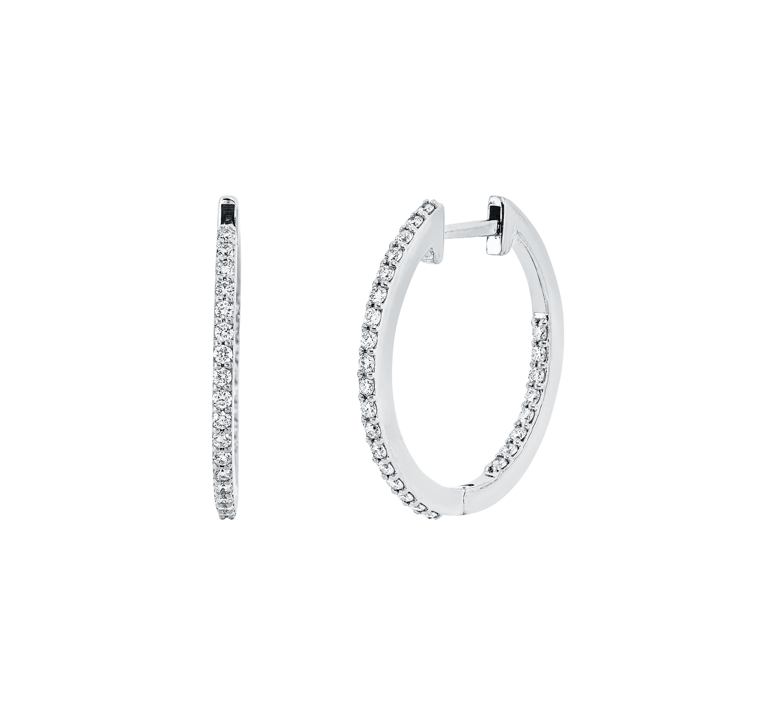 Brogle Classic Diamantcreolen Brogle Classic Diamantcreolen