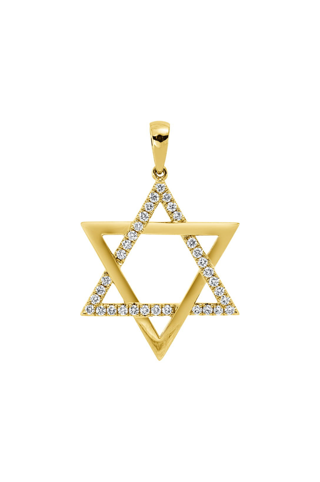 Brogle Classic star pendant with diamonds