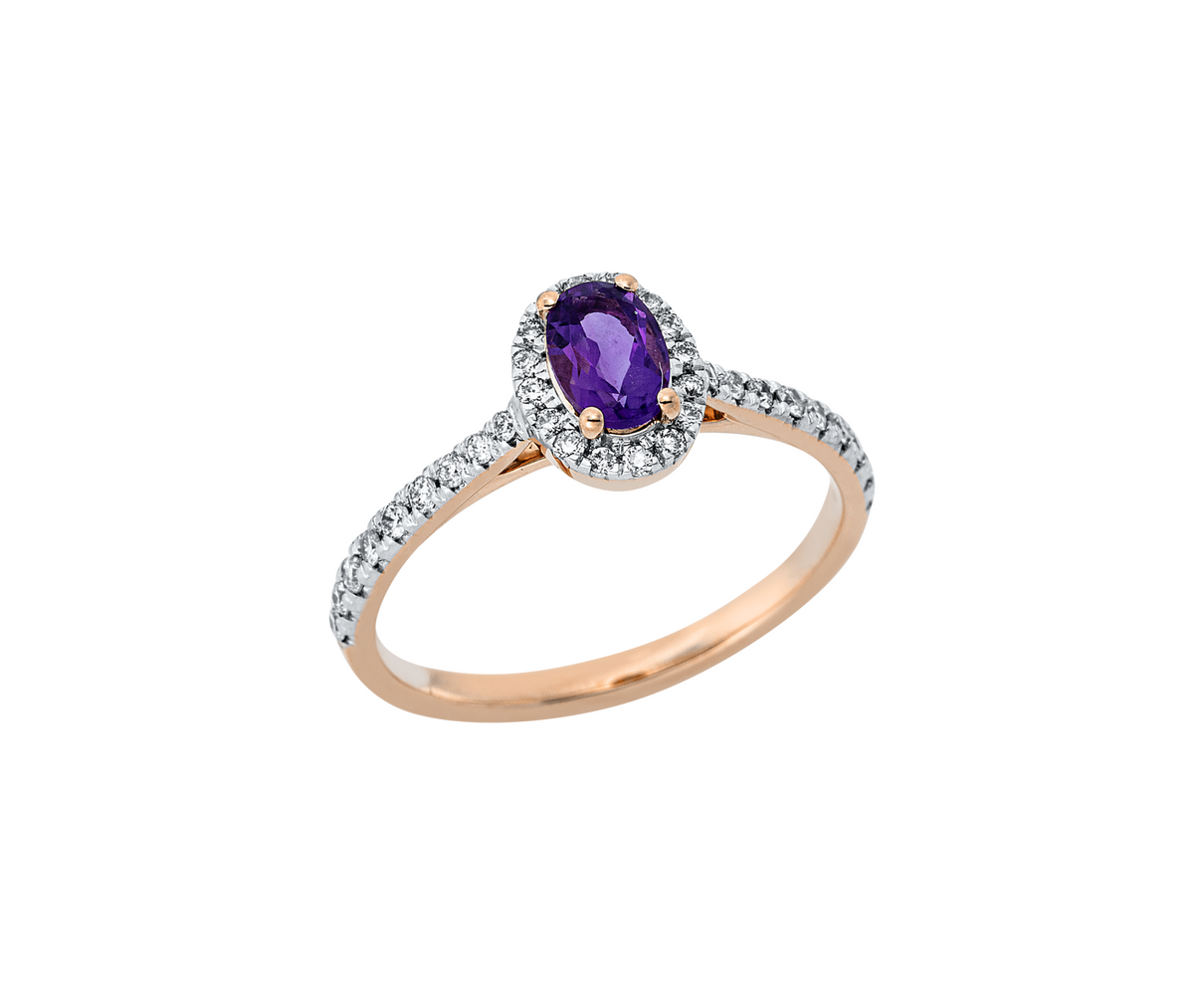 Brogle Classic Amethyst ring Brogle Classic Amethyst ring