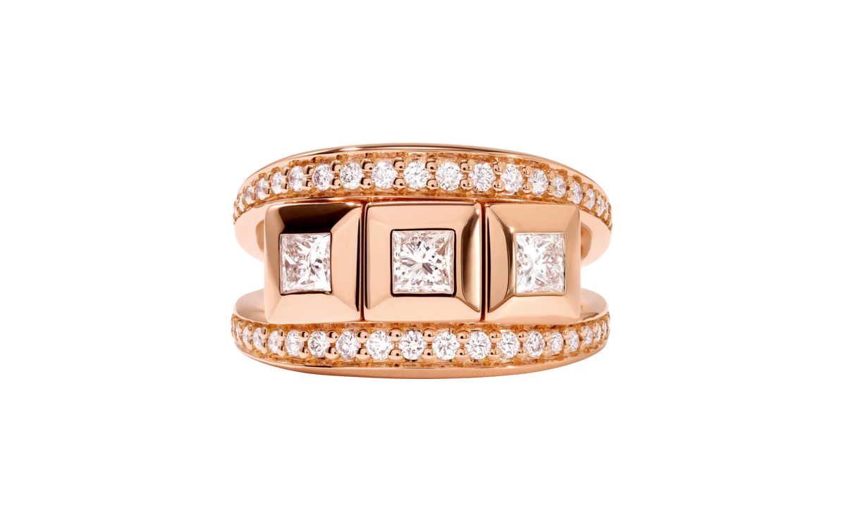 Tamara Comolli Curriculum Vitae 3 Diamant Pavé Ring Tamara Comolli Curriculum Vitae 3 Diamant Pavé Ring