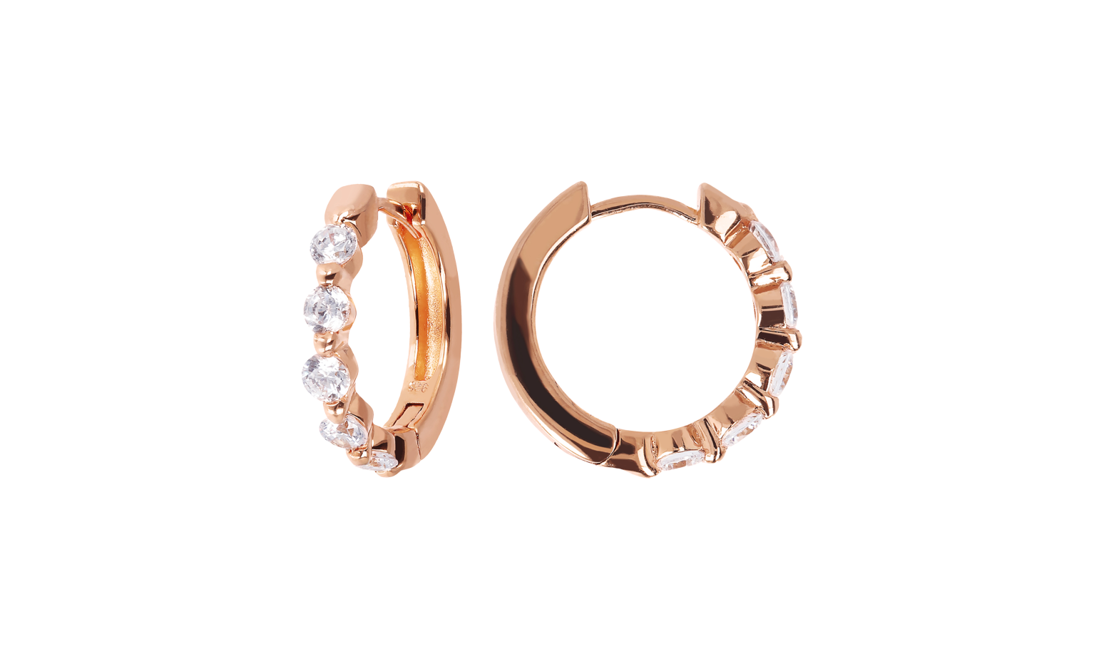 Bronzallure Altissima hoop earrings