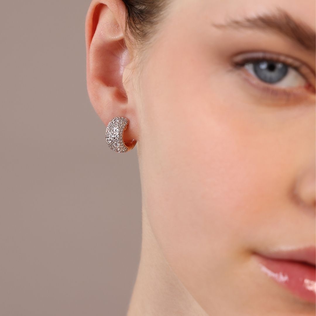 Bronzallure Altissima hoop earrings Bronzallure Altissima hoop earrings