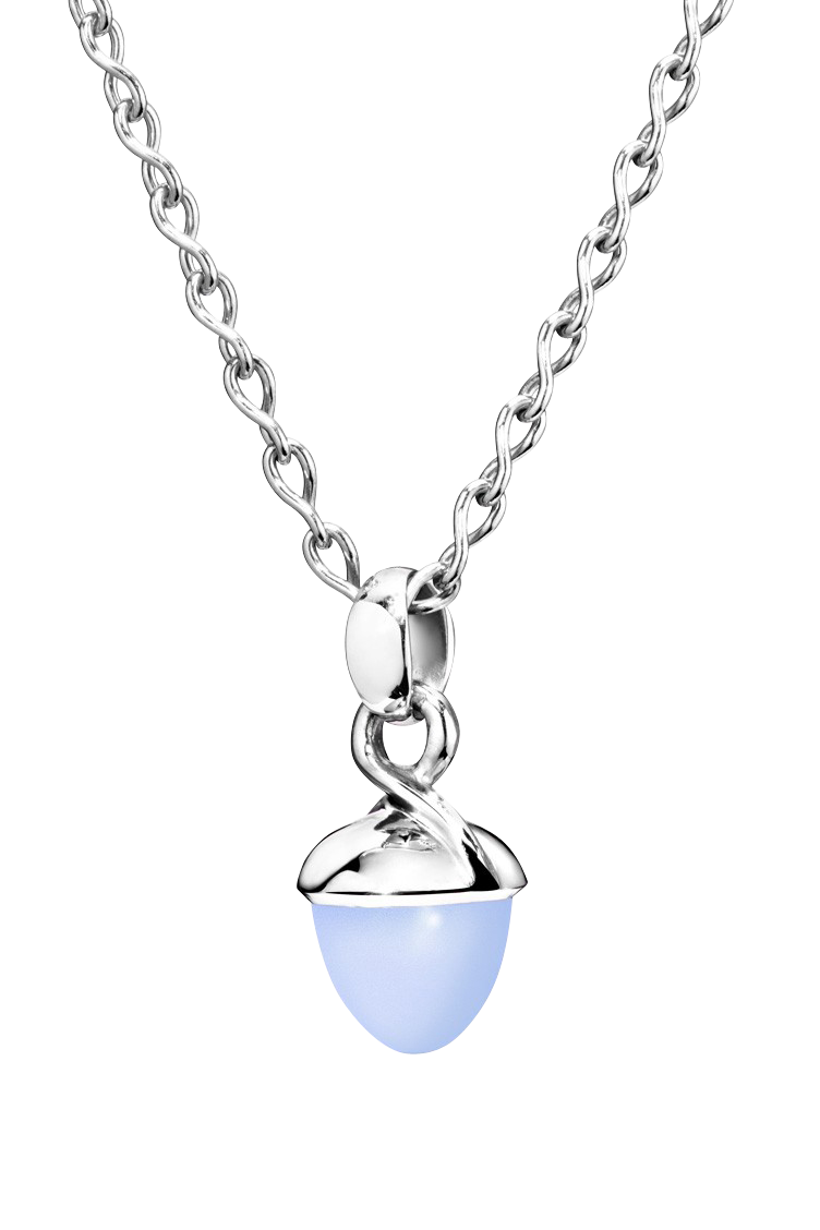 Tamara Comolli Mikado Bouquet blauer Chalcedon Anhänger Tamara Comolli Mikado Bouquet blauer Chalcedon Anhänger