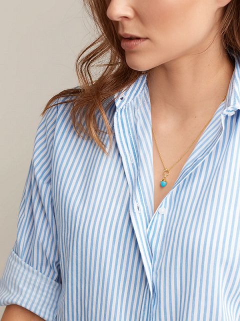 Tamara Comolli Mikado Flamenco Turquoise Pendant