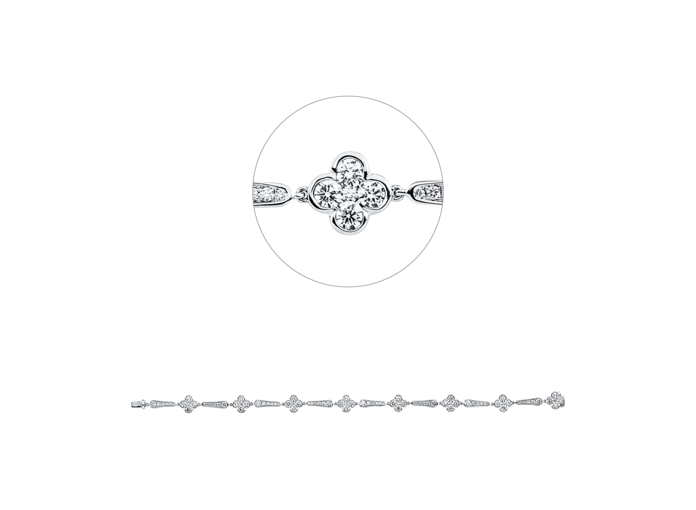 Brogle Selection diamond bracelet Brogle Selection diamond bracelet