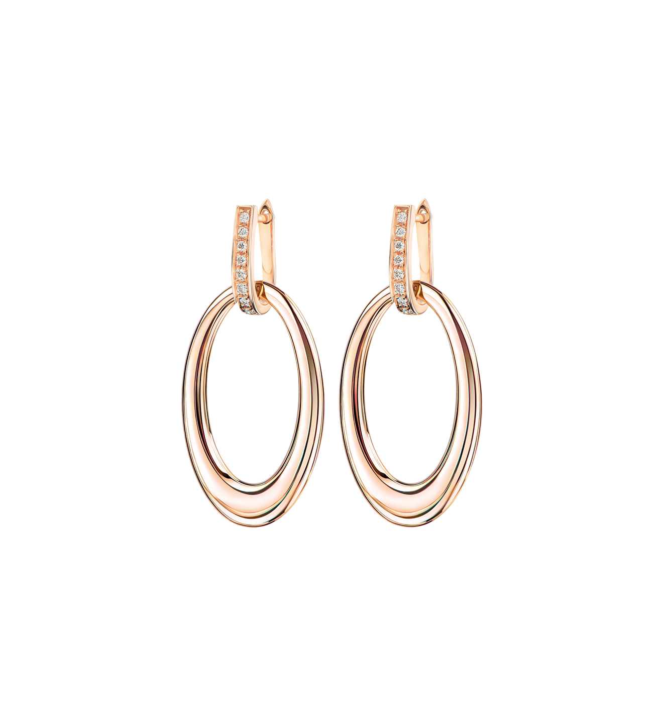 Emil Kraus Ellipse hoop earrings Emil Kraus Ellipse hoop earrings