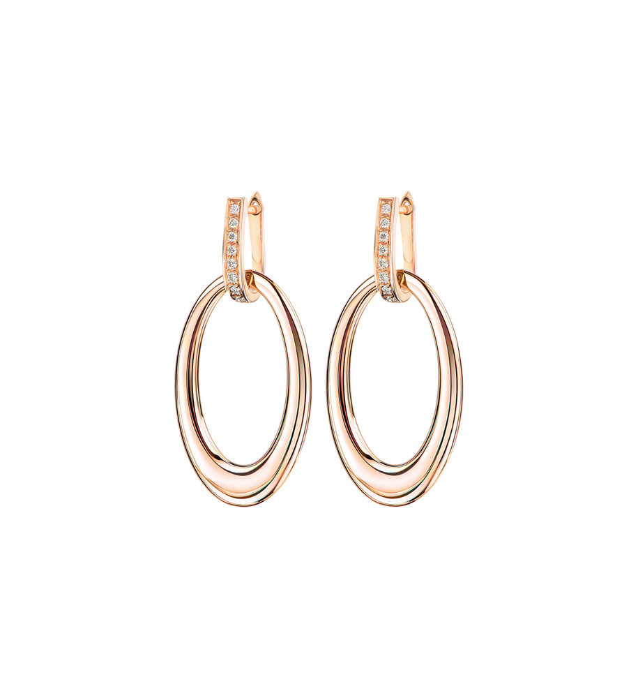 Emil Kraus Ellipse hoop earrings Emil Kraus Ellipse hoop earrings