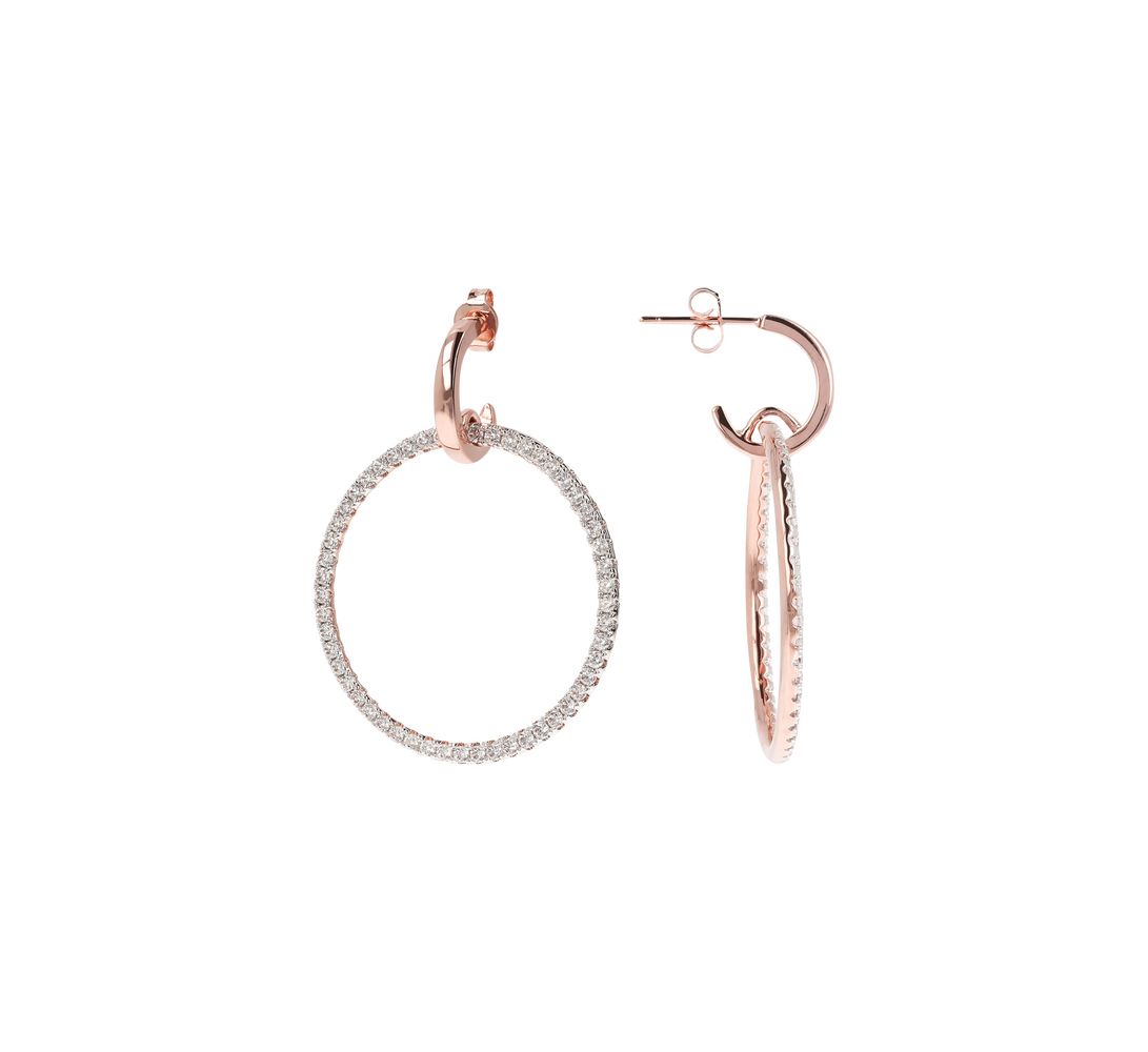 Bronzallure Altissima hoop earrings