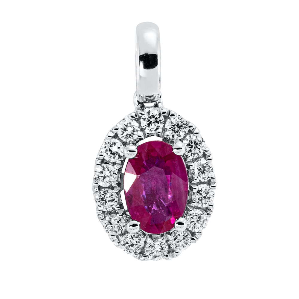 Brogle Classic ruby pendant