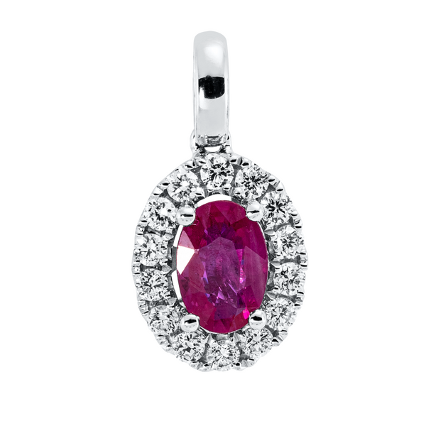 Brogle Classic ruby pendant