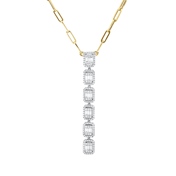 Brogle Selection necklace with diamond pendant Brogle Selection necklace with diamond pendant