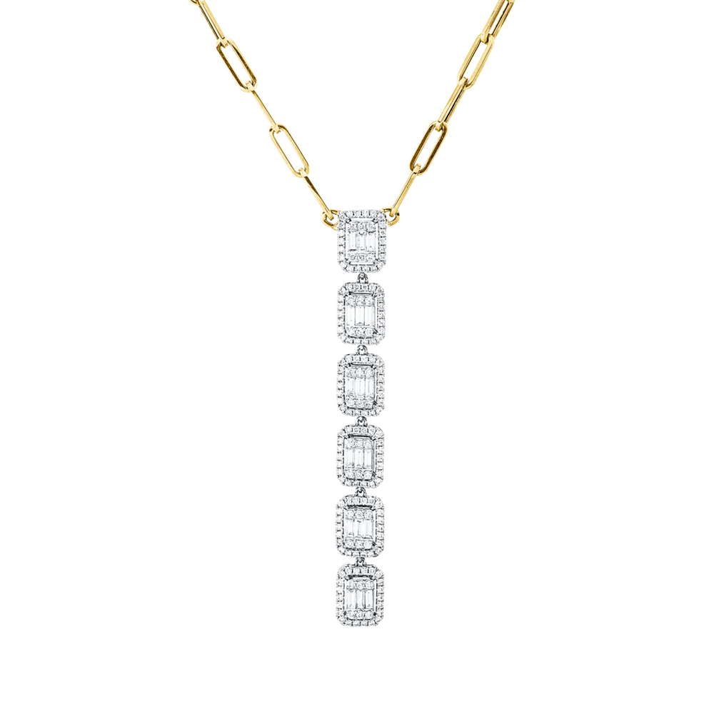 Brogle Selection necklace with diamond pendant Brogle Selection necklace with diamond pendant