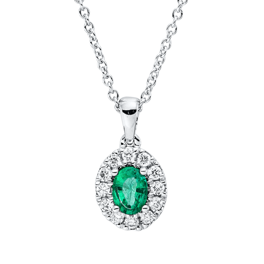 Brogle Classic Kette mit Smaragdanhänger Brogle Classic Kette mit Smaragdanhänger