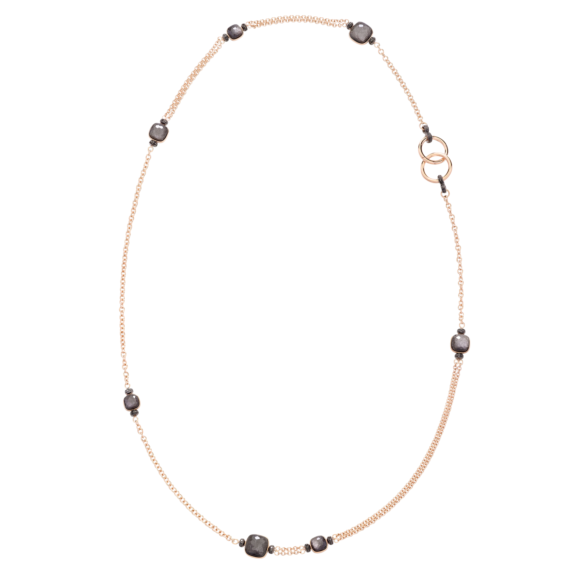 Pomellato Nudo Obsidian Necklace Pomellato Nudo Obsidian Necklace