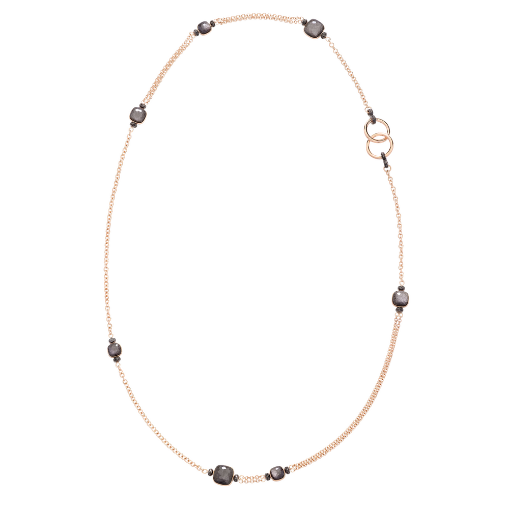 Pomellato Nudo Obsidian Necklace Pomellato Nudo Obsidian Necklace