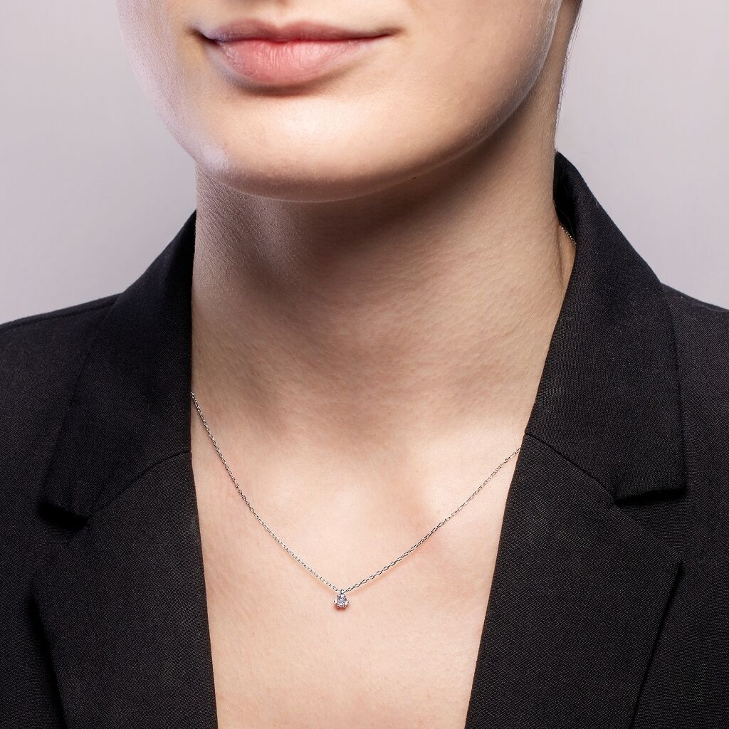 Brogle solitaire necklace Marie up to 0.25 carat Brogle solitaire necklace Marie up to 0.25 carat