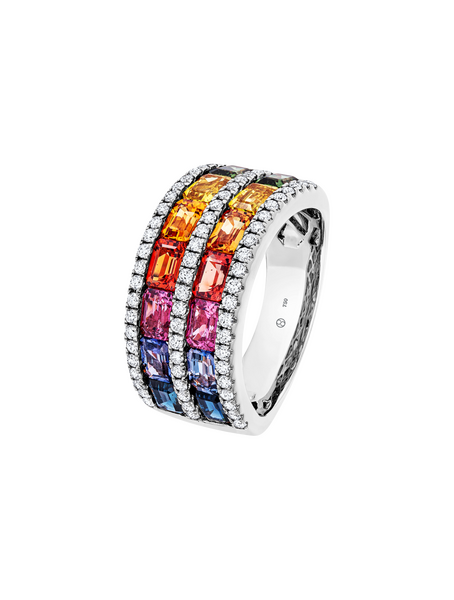 Brogle Selection sapphire ring Rainbow