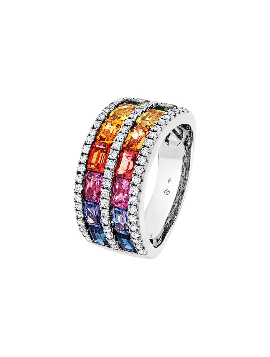 Brogle Selection Saphirring Rainbow Brogle Selection Saphirring Rainbow