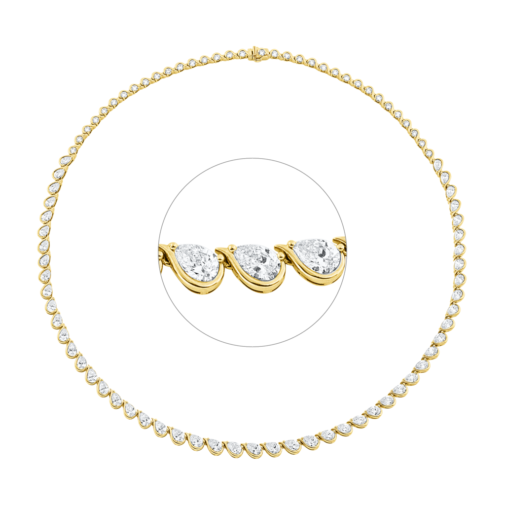Brogle Selection Bicolor Diamantcollier