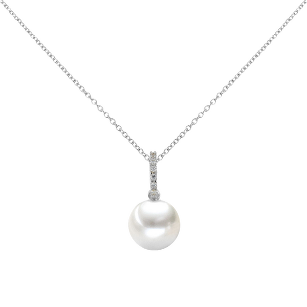 Brogle Selection Ocean freshwater pearl pendant