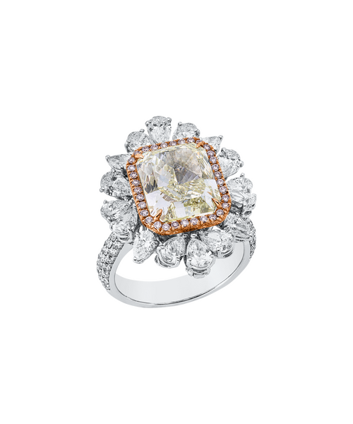 Brogle Selection Bicolor diamond ring Brogle Selection Bicolor diamond ring