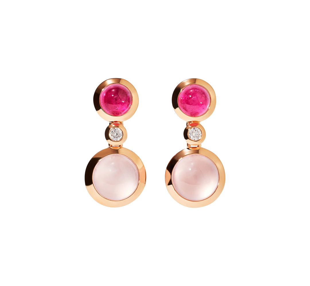 Tamara Comolli Bouton Blush Ohrringe
