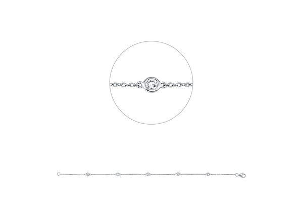 Brogle Classic Diamantarmband