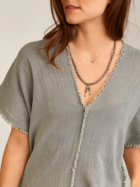 Tamara Comolli India Greywood Plain Armband und Halskette Tamara Comolli India Greywood Plain Armband und Halskette