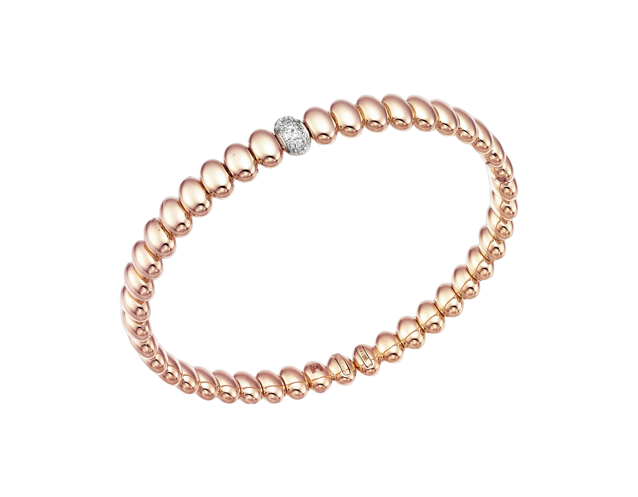 750 Rosé-, Weißgold