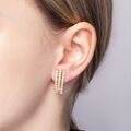 Brogle Selection diamond hoop earrings Brogle Selection diamond hoop earrings