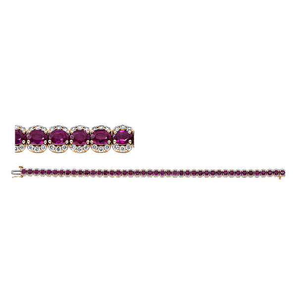 Brogle Selection Royal bracelet with rubies