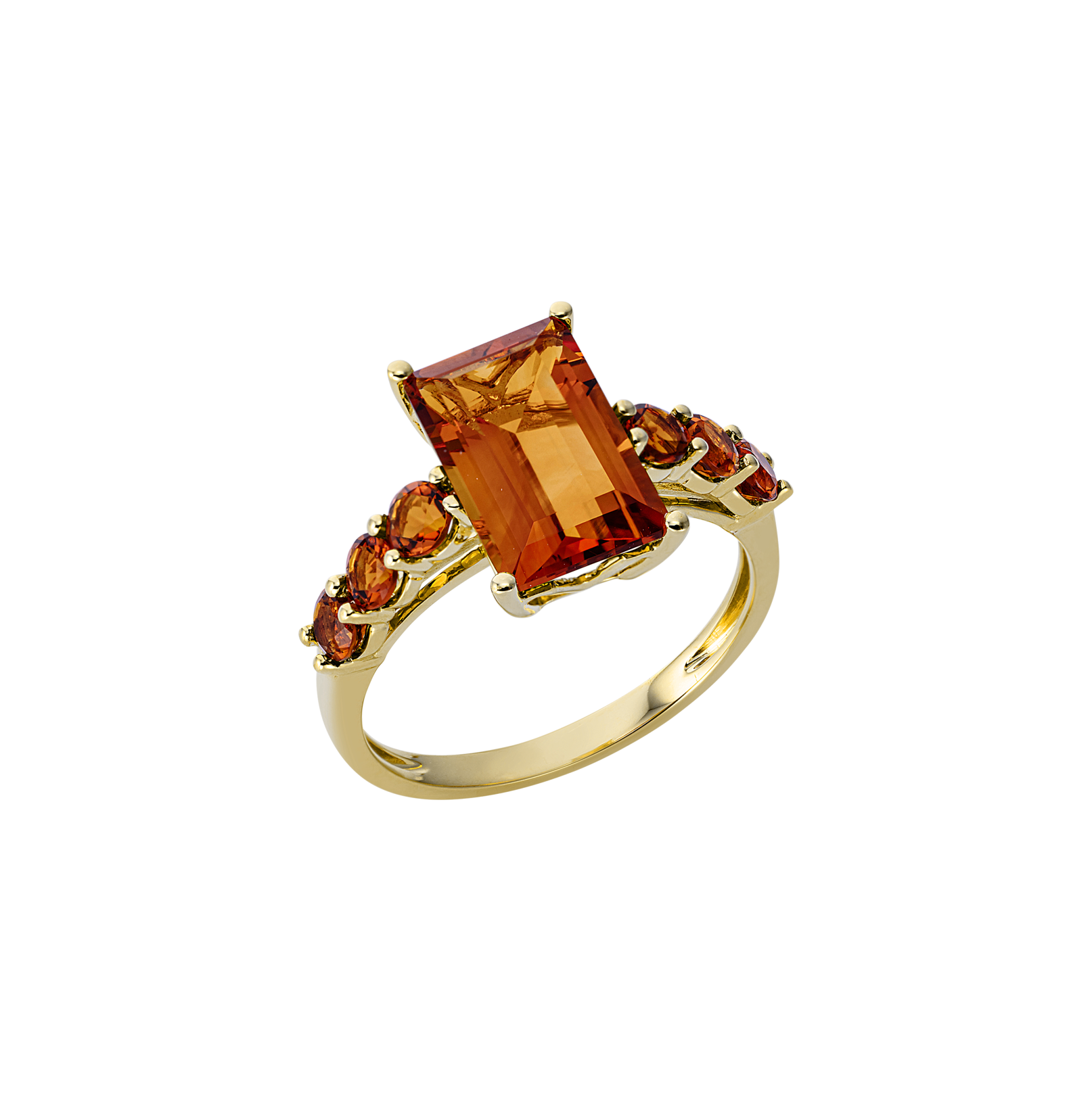 Brogle Classic citrine ring Brogle Classic citrine ring