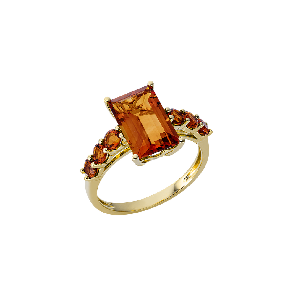 Brogle Classic citrine ring Brogle Classic citrine ring