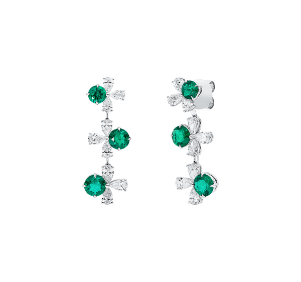Brogle Selection Smaragdohrhänger