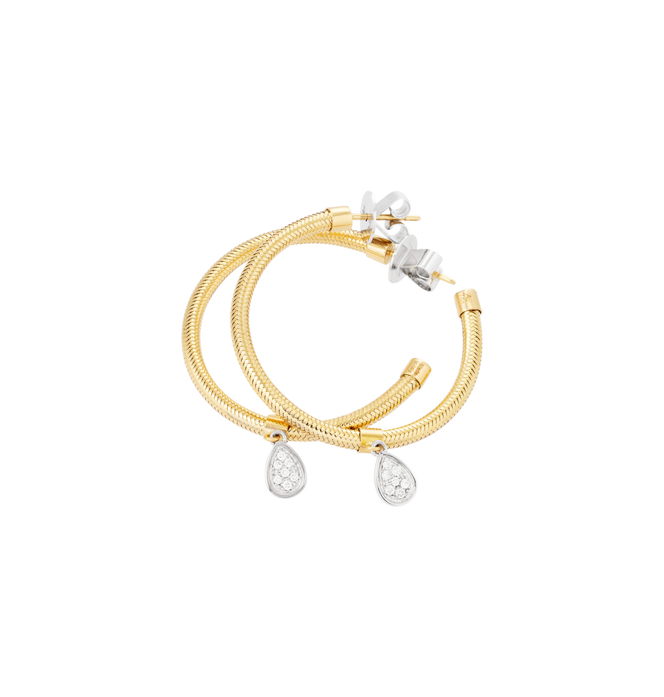 Ponte Vecchio Gioielli Nobile hoop earrings Ponte Vecchio Gioielli Nobile hoop earrings