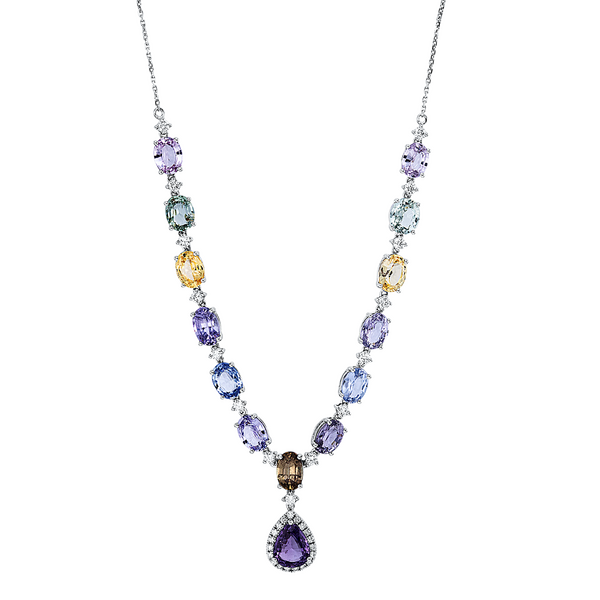 Brogle Selection sapphire necklace Brogle Selection sapphire necklace