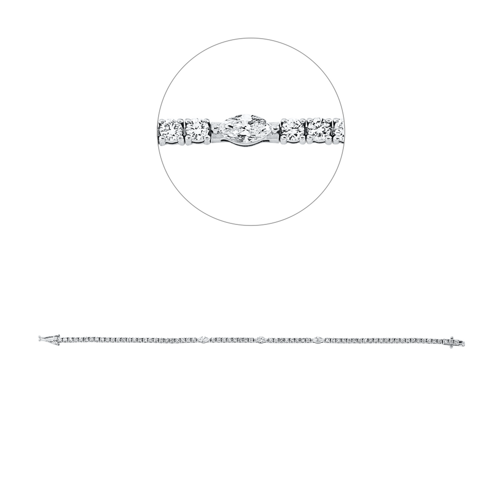 Brogle Selection tennis bracelet Brogle Selection tennis bracelet