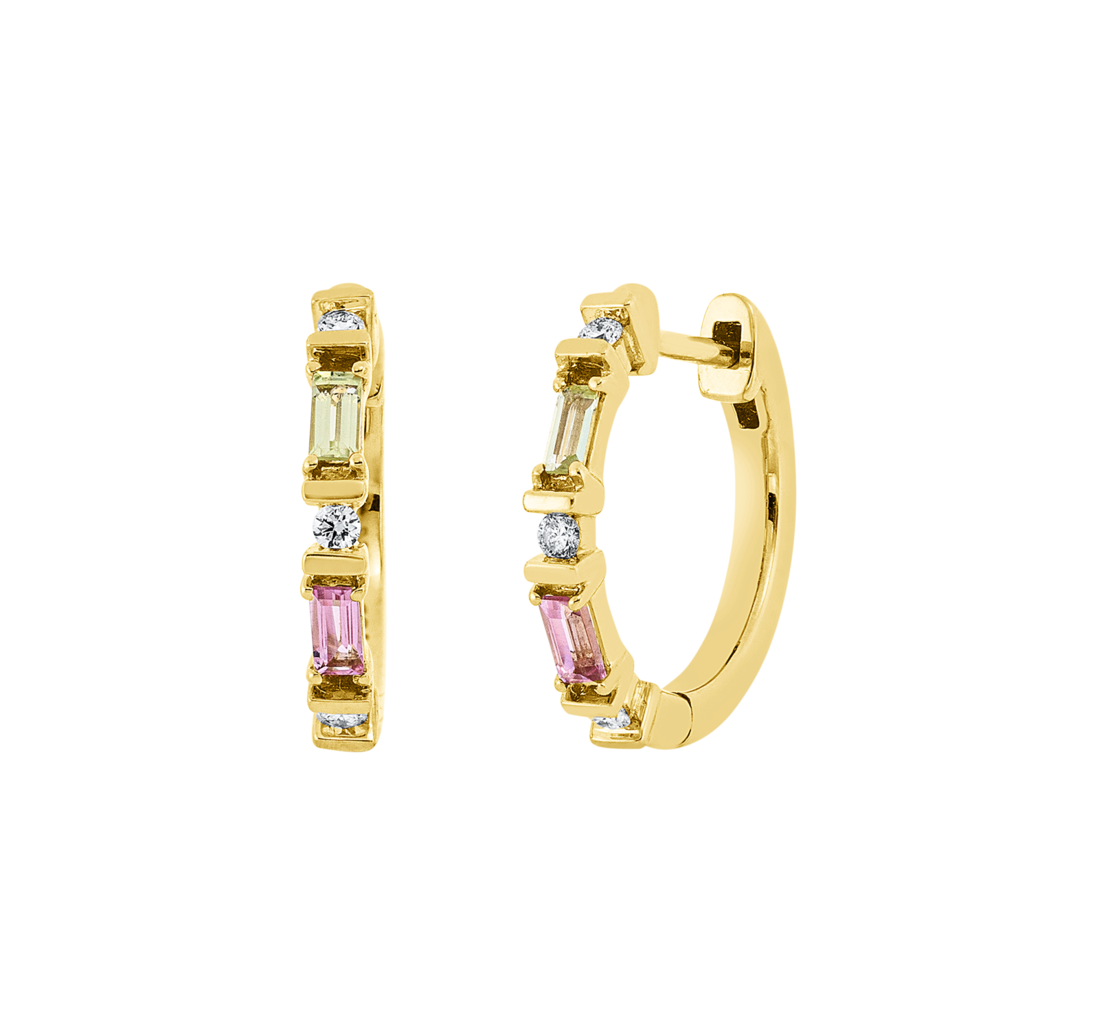 Brogle Classic Farbsteincreolen Brogle Classic Farbsteincreolen