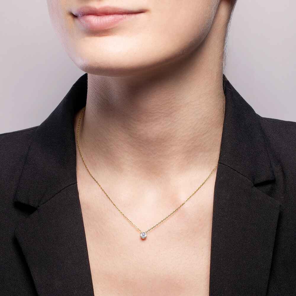 Brogle Selection necklace with pendant Sophie up to 0.5 carat