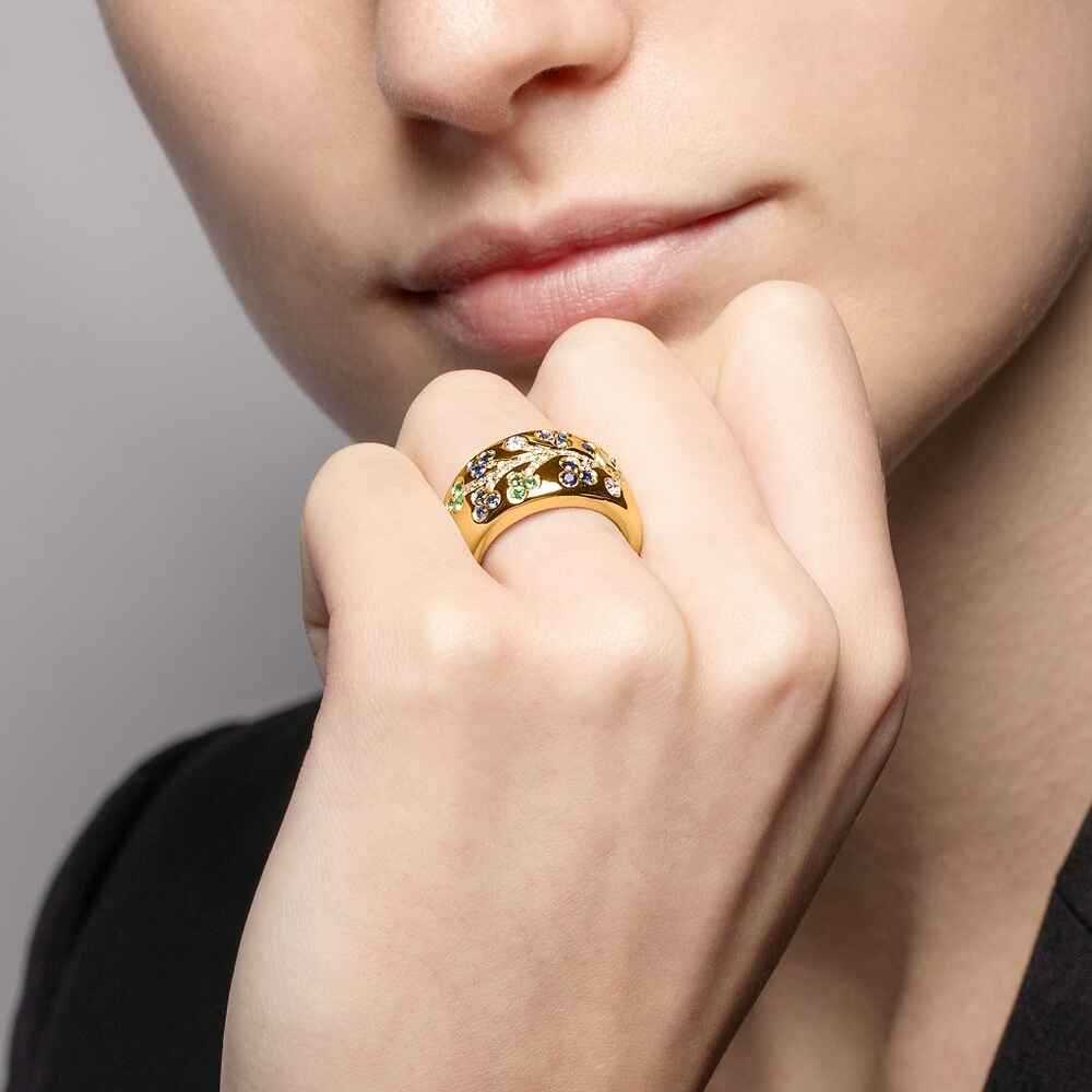Brogle Selection colored stone ring