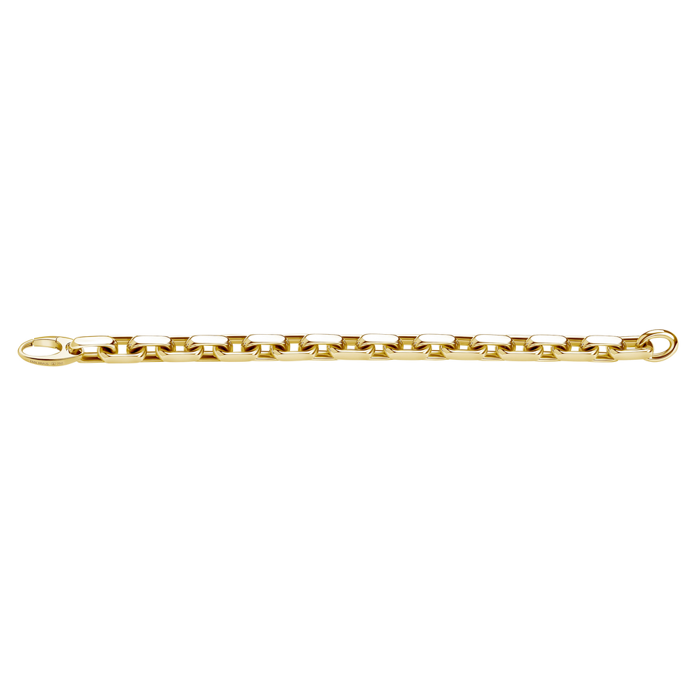 Emil Kraus Nuru anchor bracelet diamond cut, 9mm Emil Kraus Nuru anchor bracelet diamond cut, 9mm