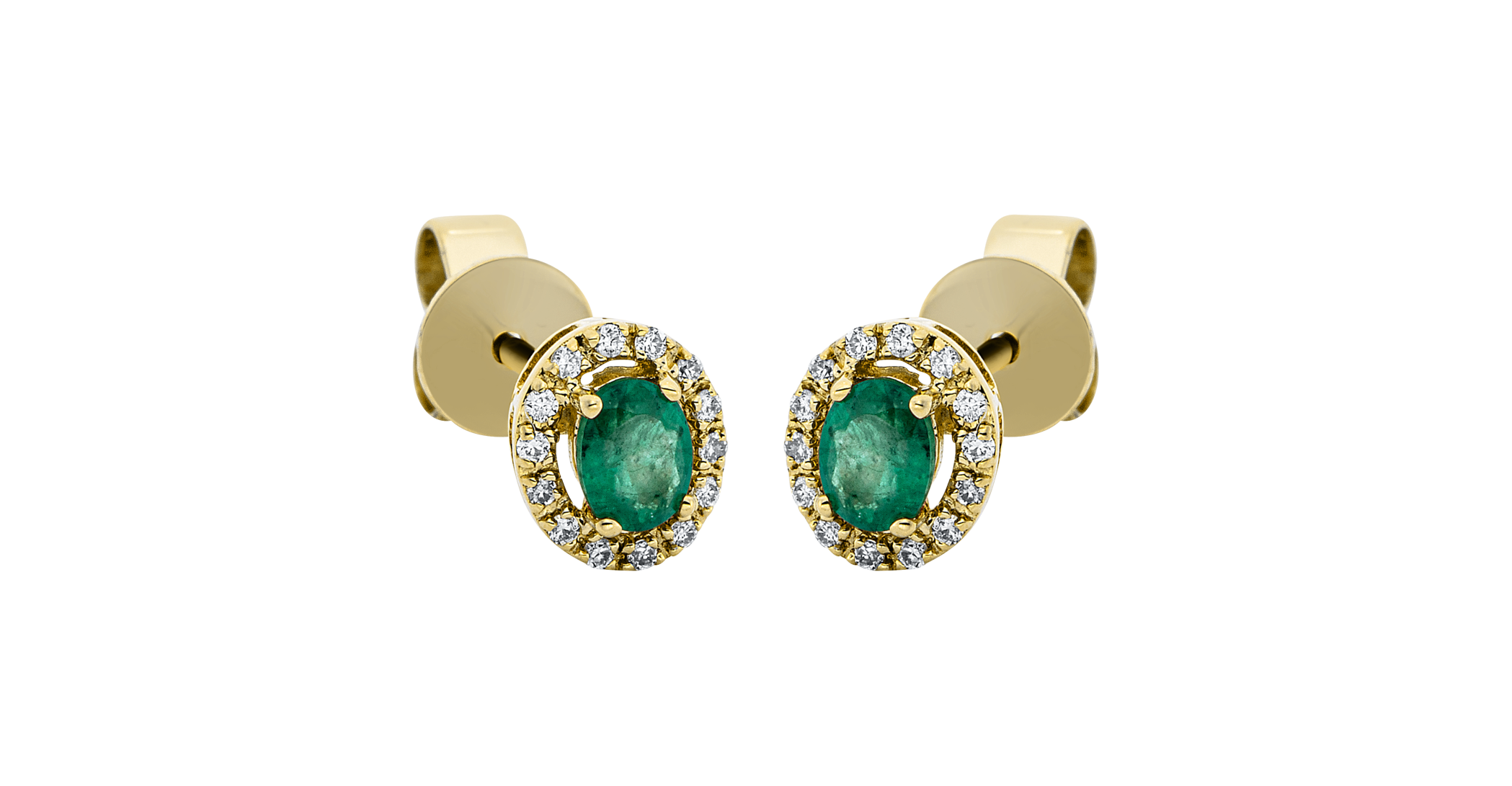 Brogle Classic emerald stud earrings Brogle Classic emerald stud earrings