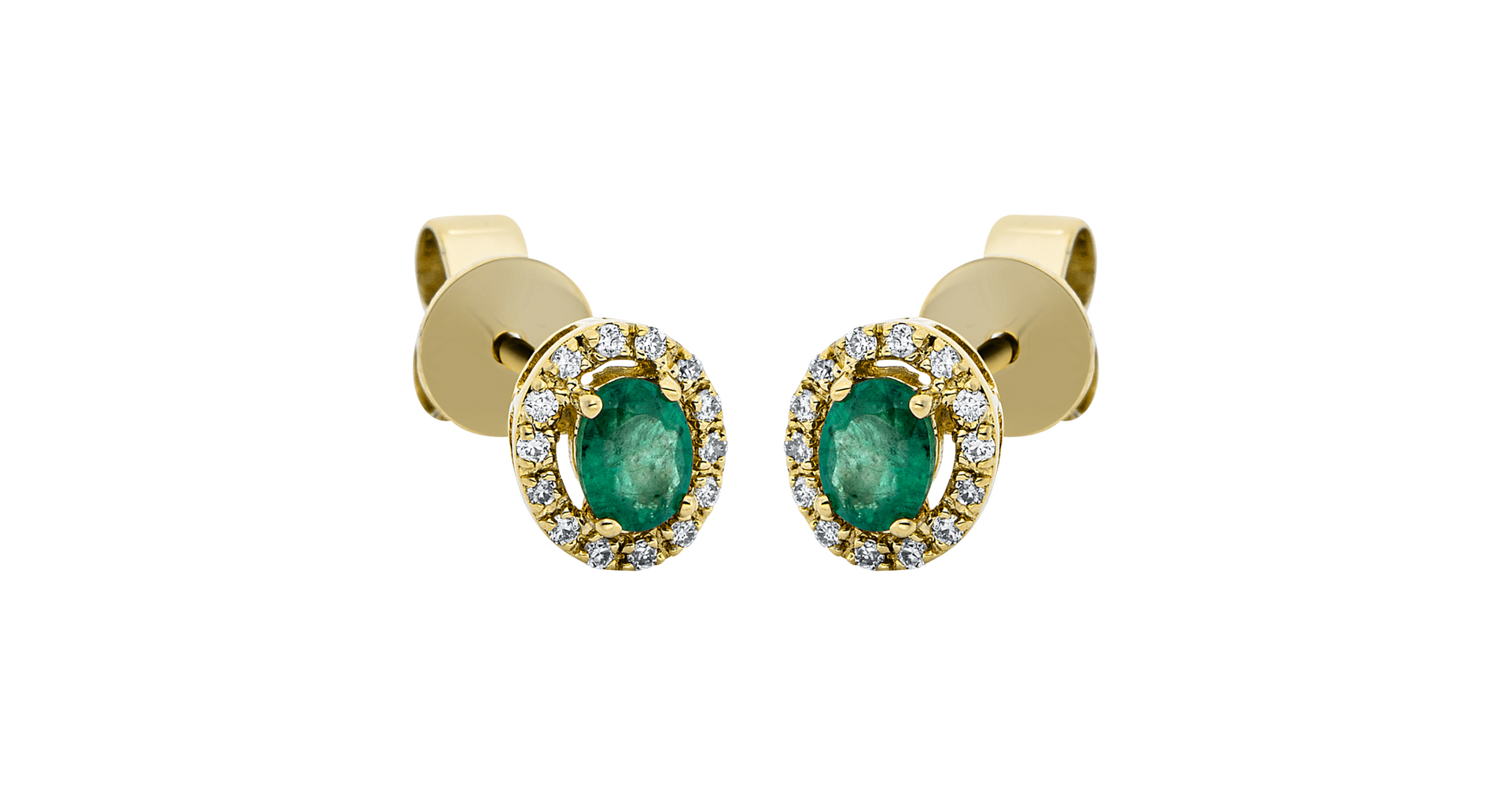 Brogle Classic emerald stud earrings Brogle Classic emerald stud earrings