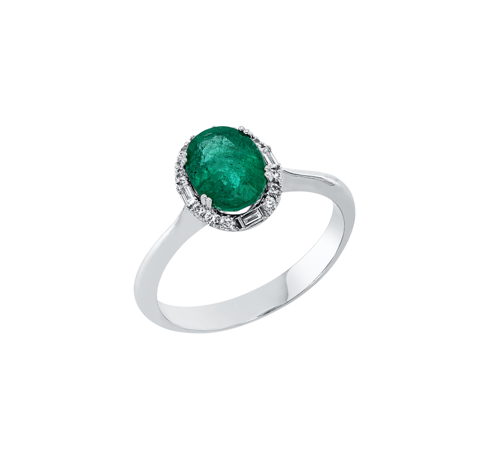 Brogle Classic emerald ring