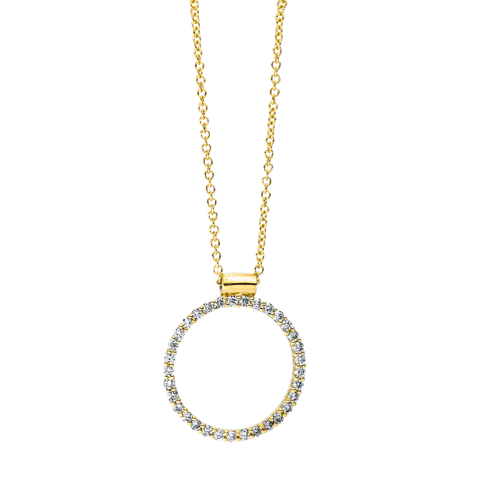 Brogle Classic Kette mit Diamantkreis Brogle Classic Kette mit Diamantkreis